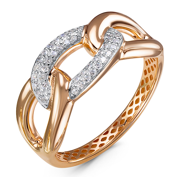 Кольцо, золото, бриллиант, д1101744р